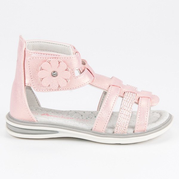 American Club Sandaler med amerikansk blomma rosa