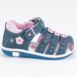 American Club Amerikanska sandaler blå