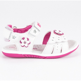 American Club Amerikanska flickasandaler vit