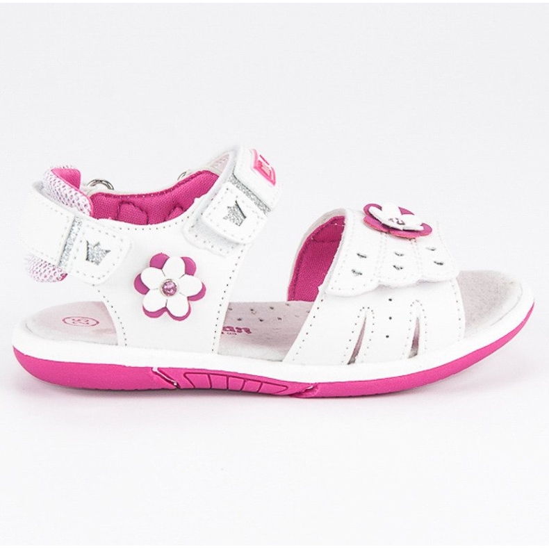 American Club Amerikanska flickasandaler vit