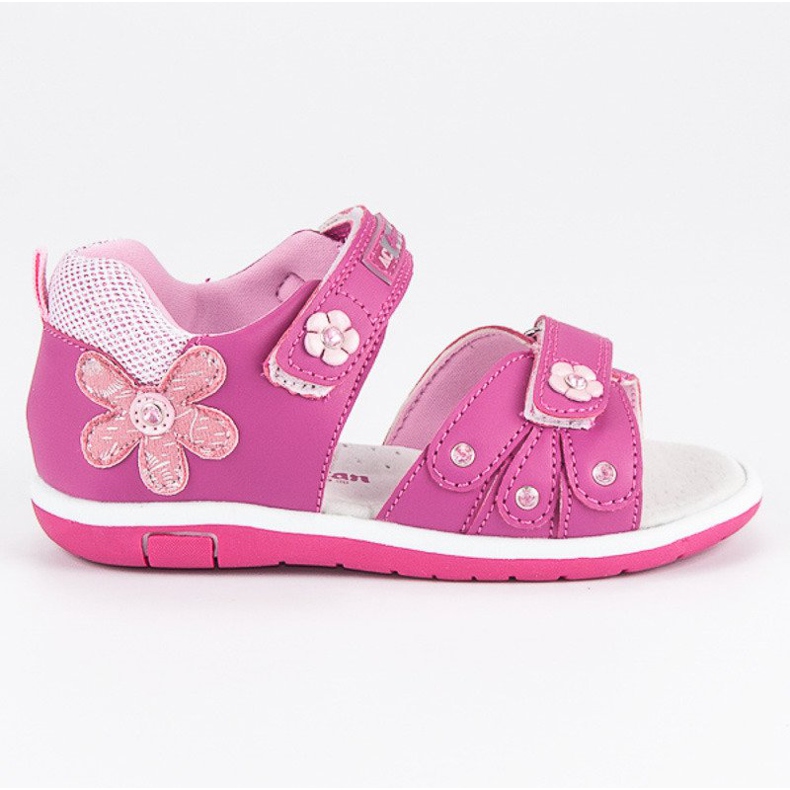 American Club Flickors amerikanska sandaler rosa