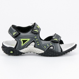 American Club Bekväma amerikanska sandaler grå