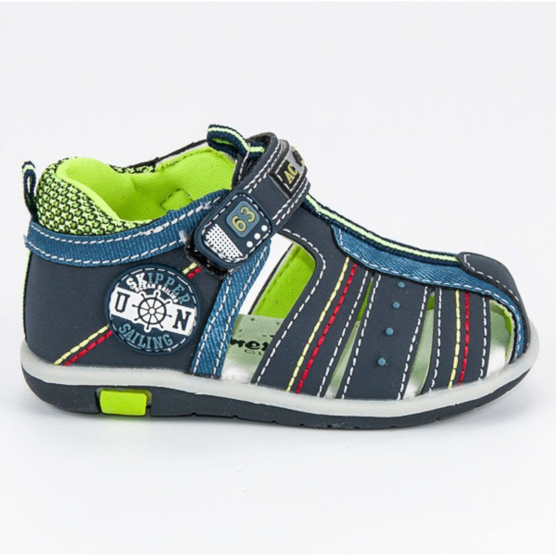 American Club Amerikanska denim sandaler blå