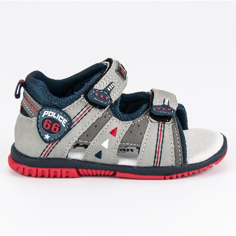 American Club Amerikanska sportsandaler grå