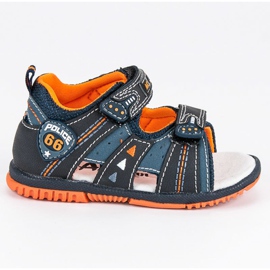 American Club Amerikanska sportsandaler blå