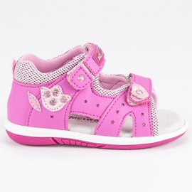 American Club Amerikanska flickasandaler rosa