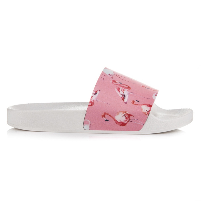 Vices Flamingotofflor rosa