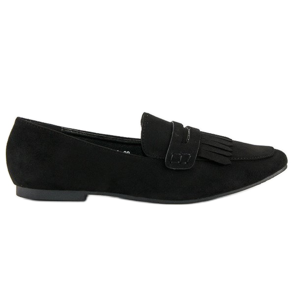 Svarta loafers
