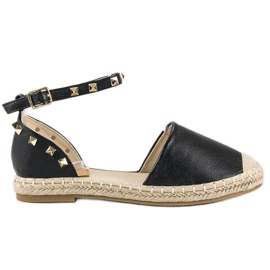 Rock espadrillesandaler svart