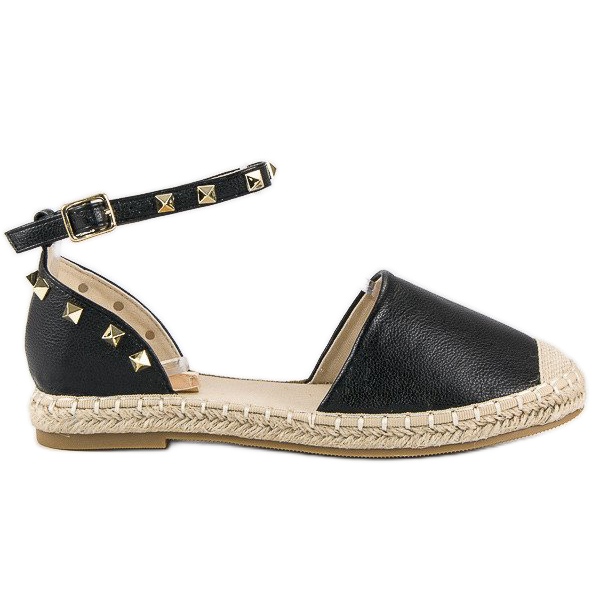 Rock espadrillesandaler svart