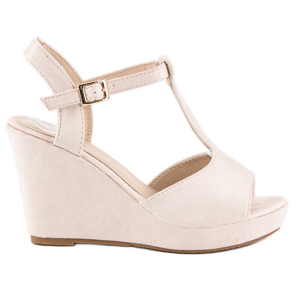 Bella Star Sandaler i mocka beige
