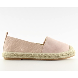 Rosa espadrillor för kvinnor FF088 Rosa