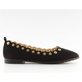 Svart kvinnors ballerinor HW289 svart