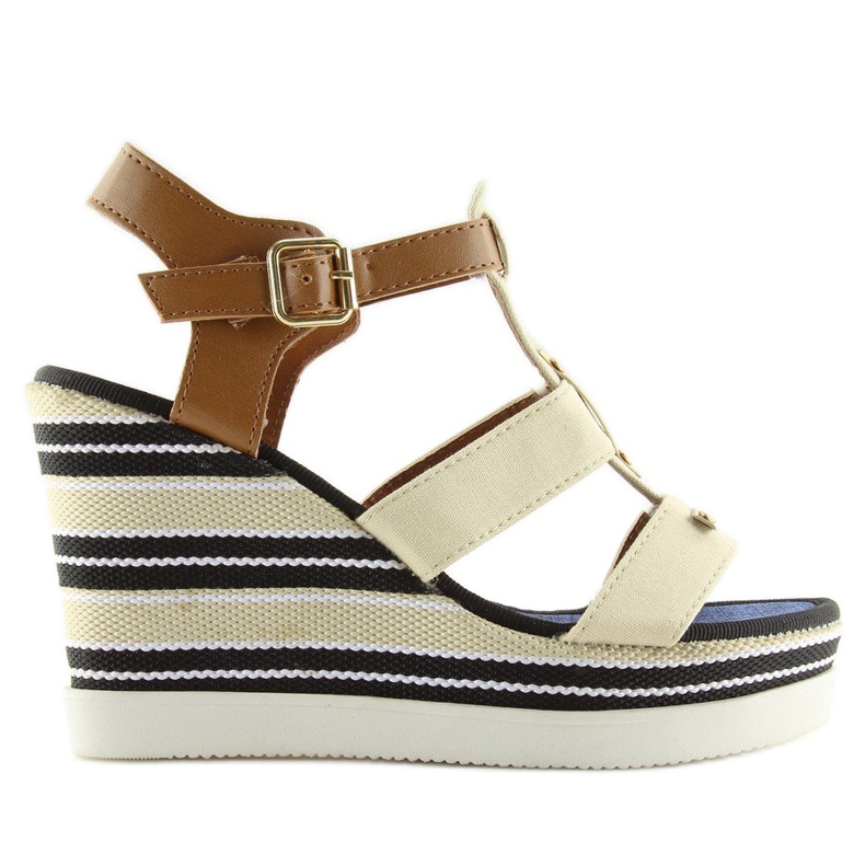 Beige kilasandaler YQ05 Beige