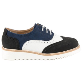 Knutna damskor svart