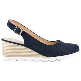 Genombrutna vinceza pumpar blå