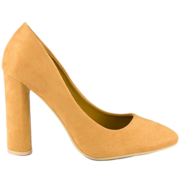 Mocka pumpar på pelaren gul