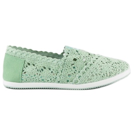 Marquiz Sneakers i mintspets grön