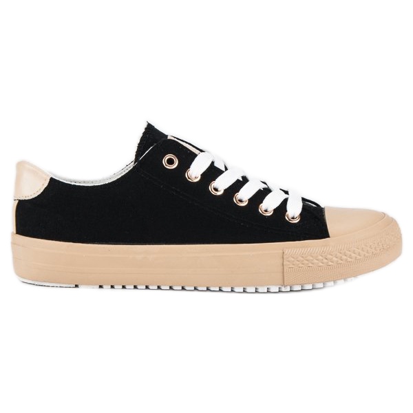 Seastar Knutna sneakers svart