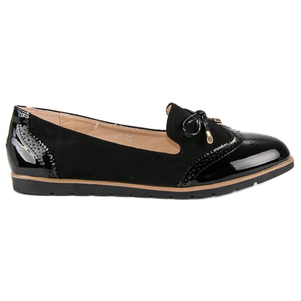 Super Me Casual svarta loafers