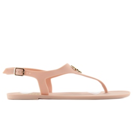 Flipflops meliski KM101 D. beige rosa