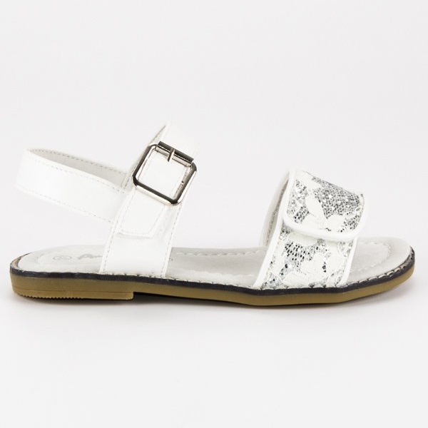 American Club Vita amerikanska sandaler