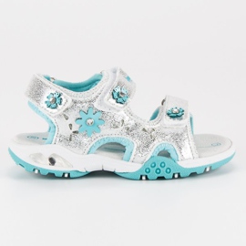 American Club Silver American Sandals grå