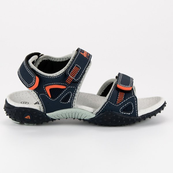 American Club American Velvet Sandals blå