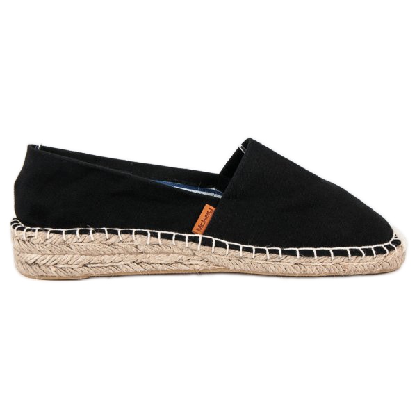 McKey Bekväma svarta espadrillor