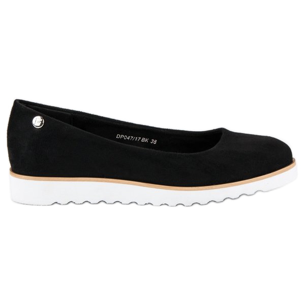 Filippo Ballerinor med ormtryck svart