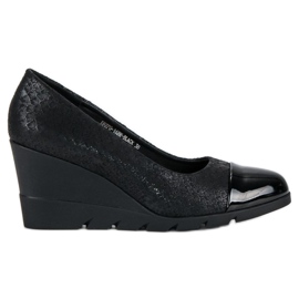 Filippo Svarta wedge pumps