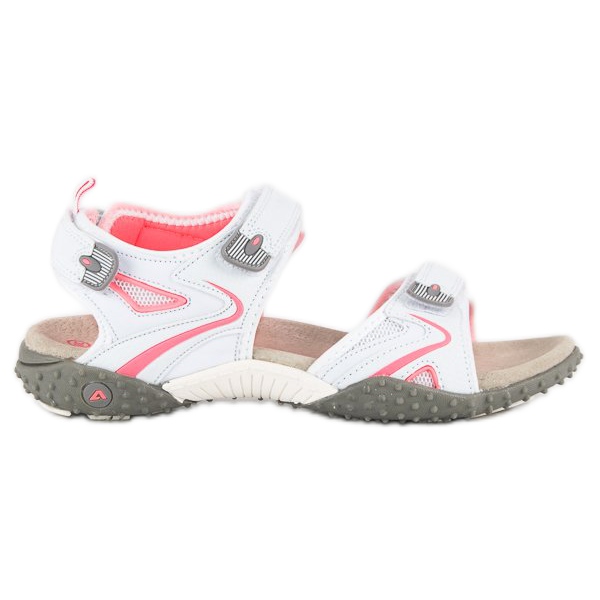 American Club Sportiga amerikanska sandaler vit