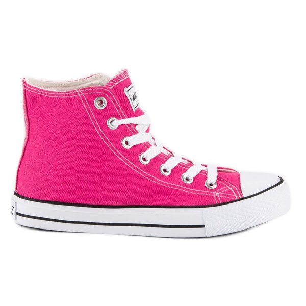 Andy Z Klassiska sneakers ovanför ankeln rosa