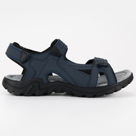 American Club Amerikanska herrsandaler blå