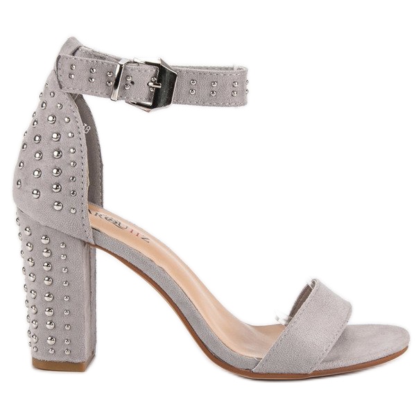 Marquiz Gråa damsandaler