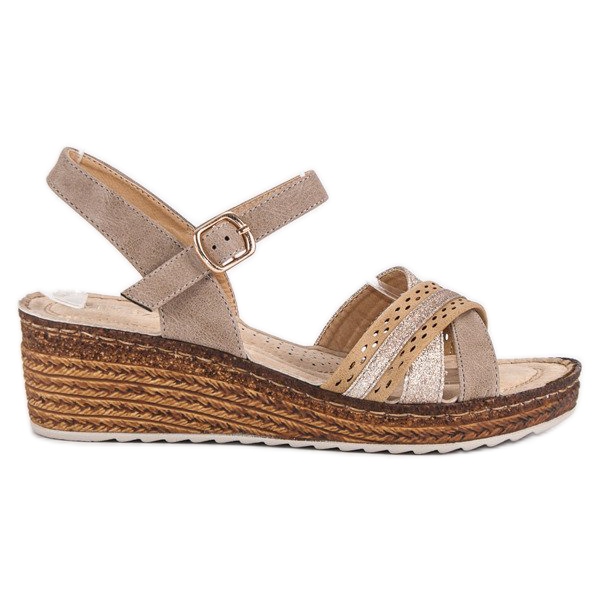 Casual vinceza sandaler brun