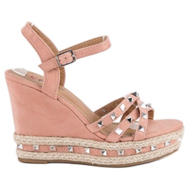 Seastar Mocka espadrillesandaler rosa