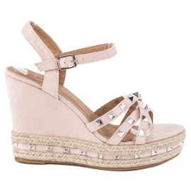 Seastar Mocka espadrillesandaler rosa