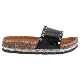 Seastar Snygga damtofflor svart