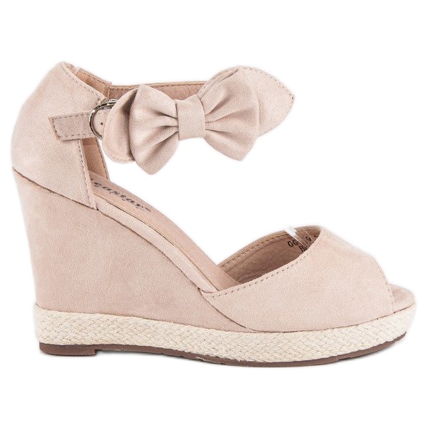 Seastar Kila espadrillor med rosett brun