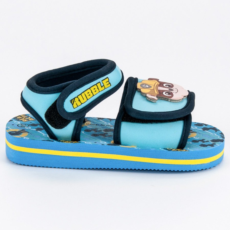 Paw patrol kardborre sandaler blå