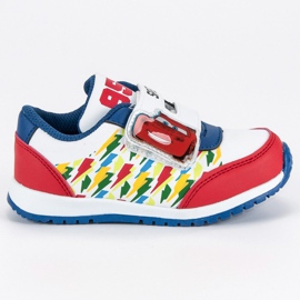 Bil kardborrskor mångfärgad