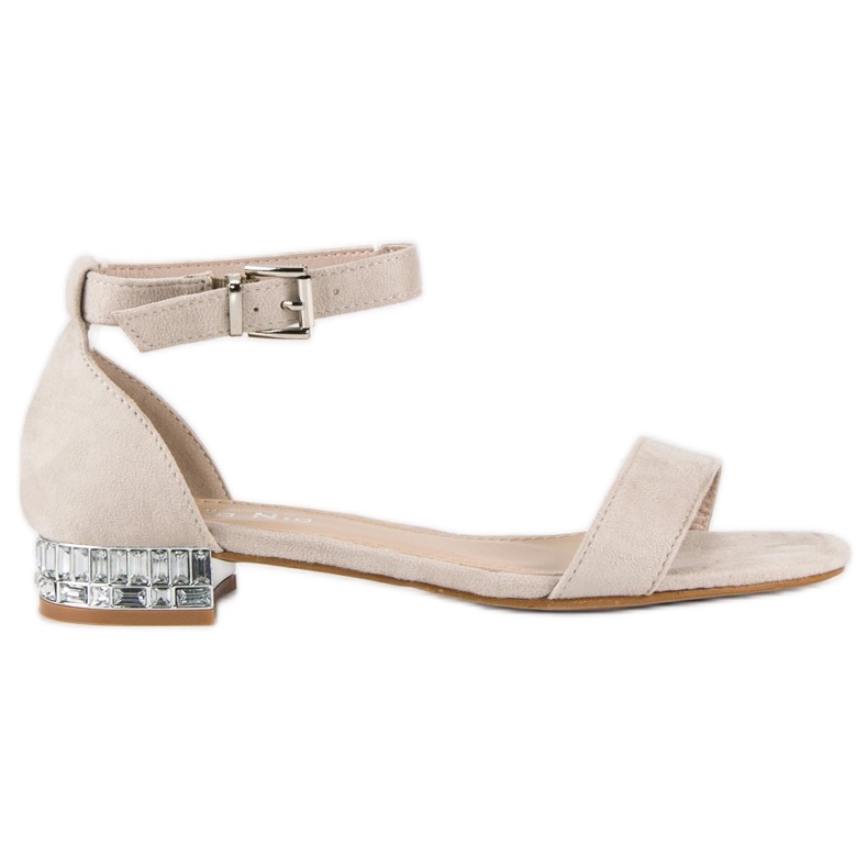 Nio Nio Eleganta mockasandaler brun