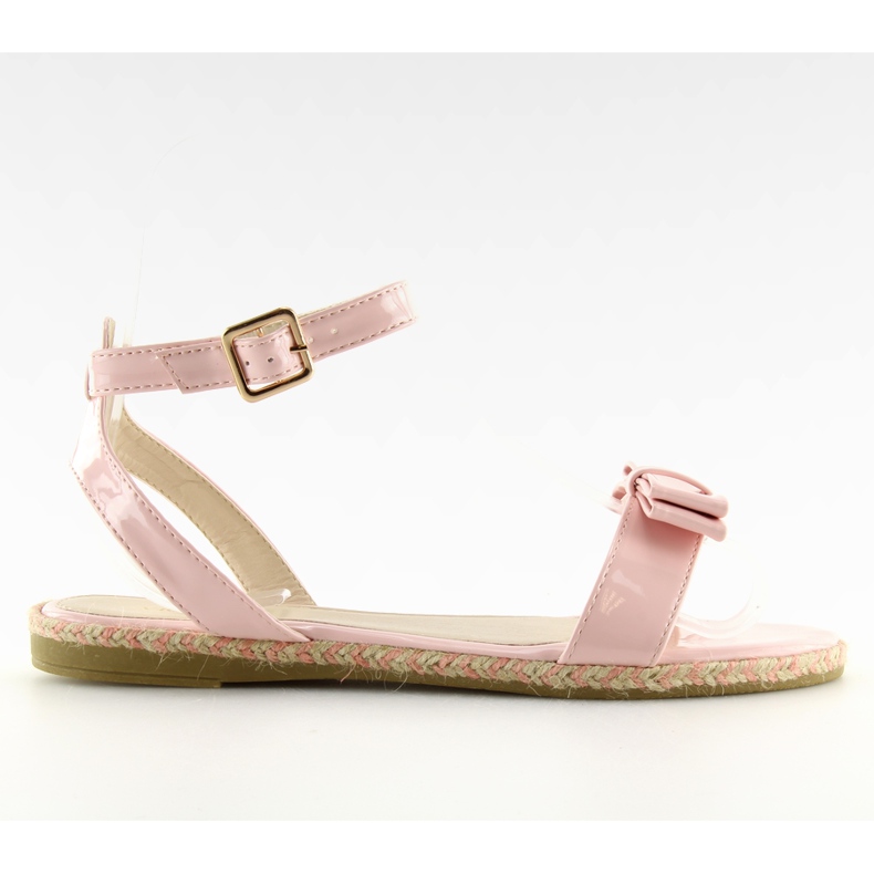 Pastellrosa sandaler 6128 rosa