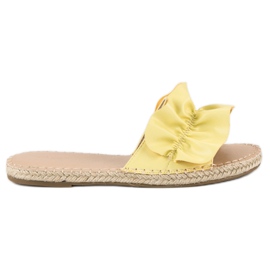 Vices Gula espadrillor skruvstäd