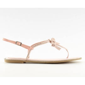 Damsandaler rosa 17715 Rosa