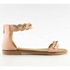 Rosa VS-376 Rosa ankelsandaler med fäste