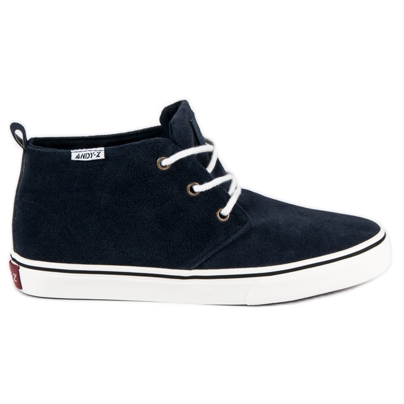 Andy Z Ankelsneakers i mocka blå