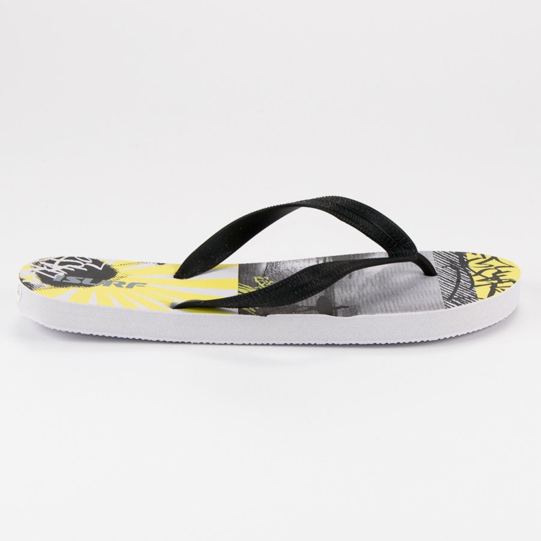Mäns flip-flops gul