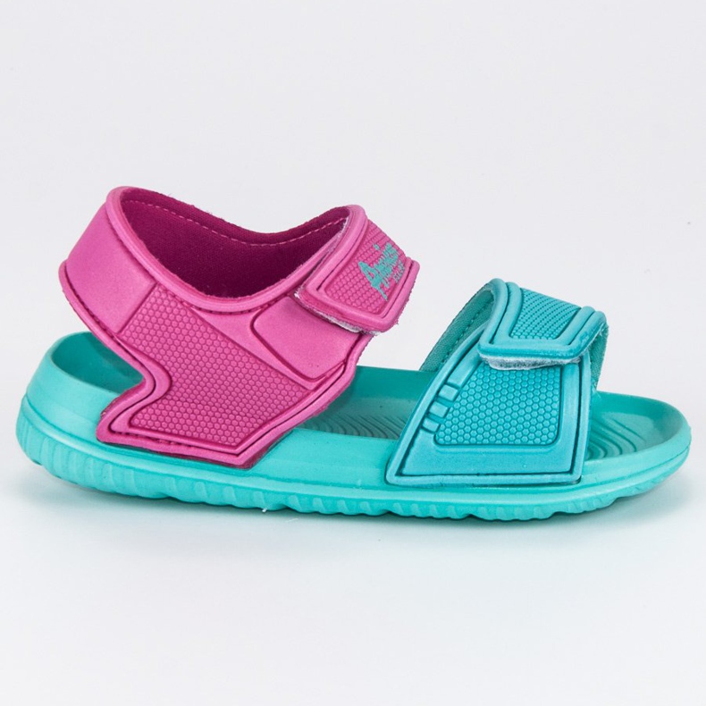 American Club Velcro amerikanska sandaler grön